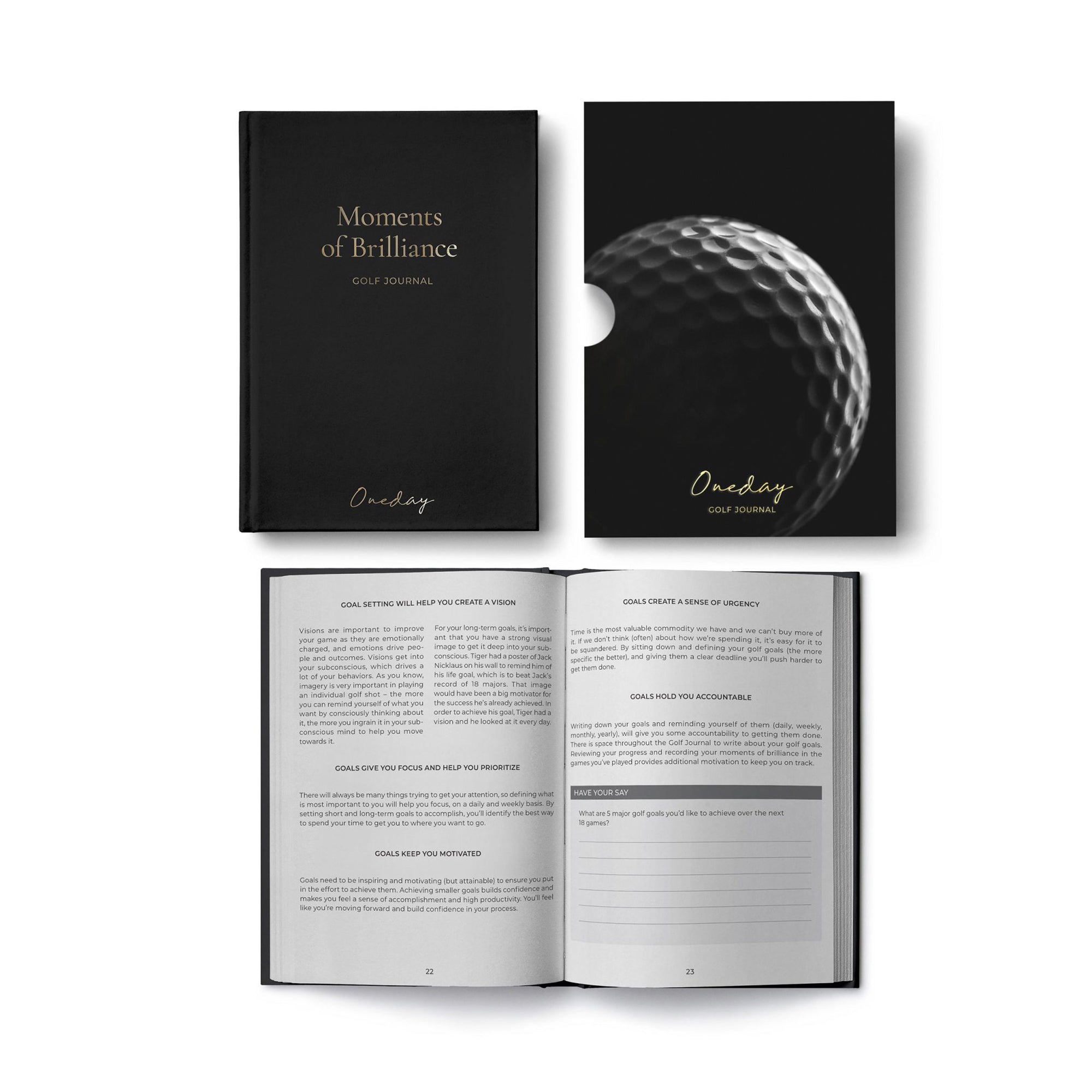 Oneday Charity Golf Journals